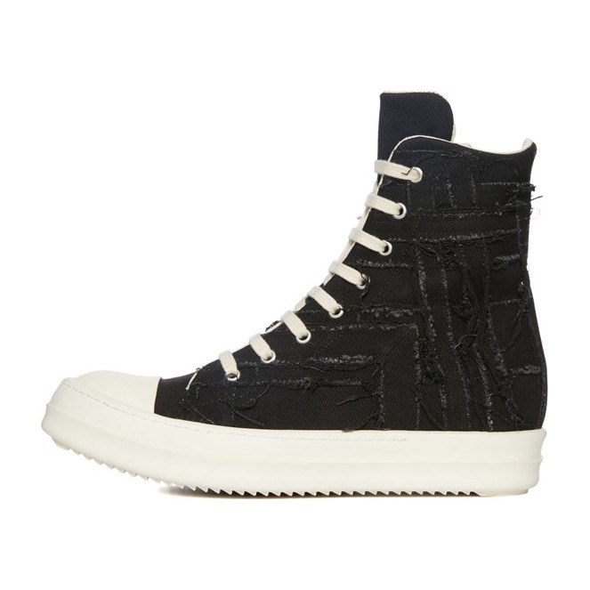Rick Owens DRKSHDW High Top Sneakers Black