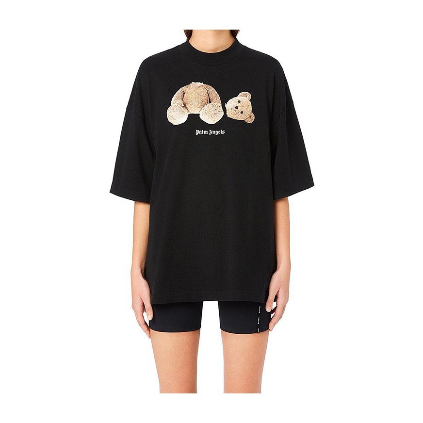 Palm Angels Decapitated Bear Logo T-Shirt Black