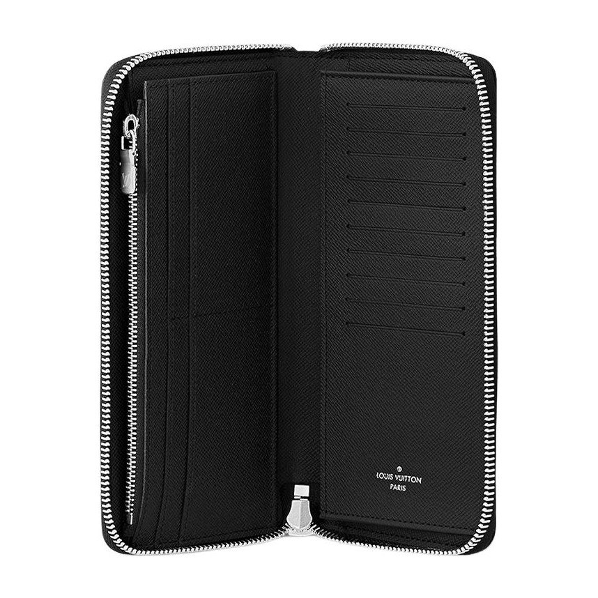 Louis Vuitton Zippy Graphite Canvas Wallet