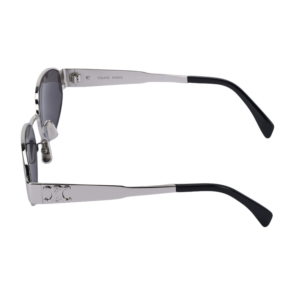 CELINE Oval Silver