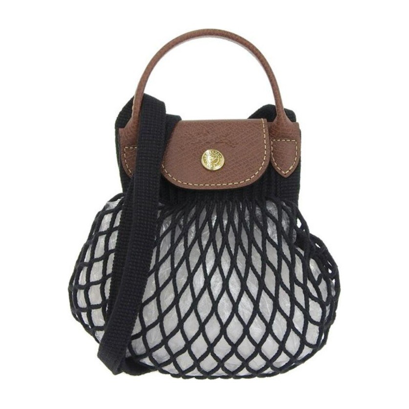 Longchamp Le Pliage Filet 17 Black