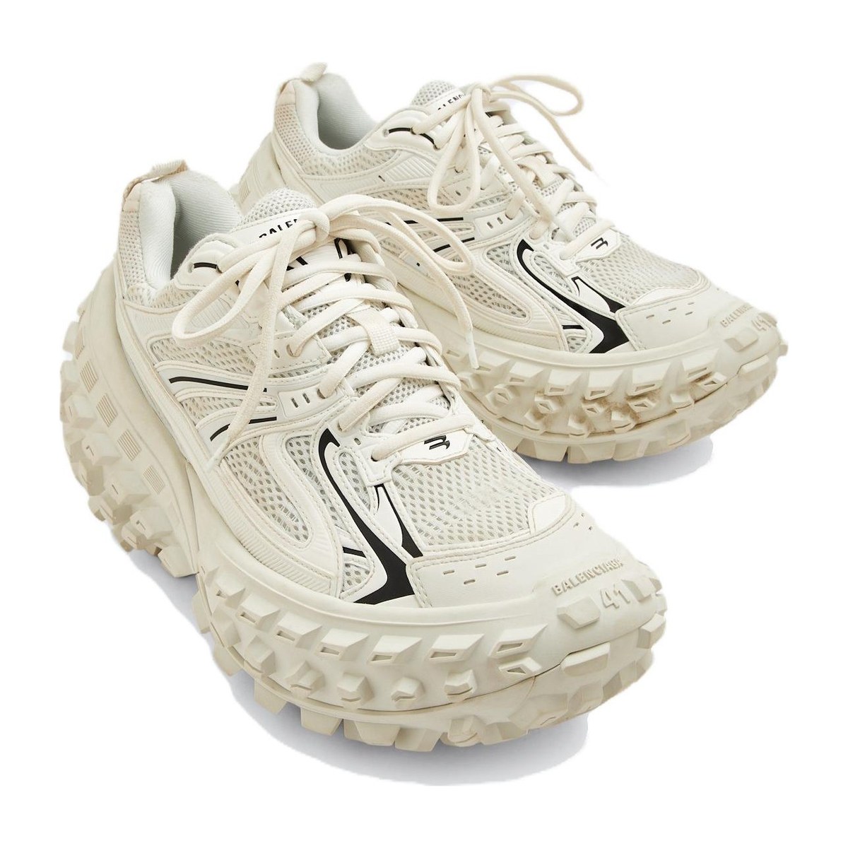 Balenciaga Defender White Black