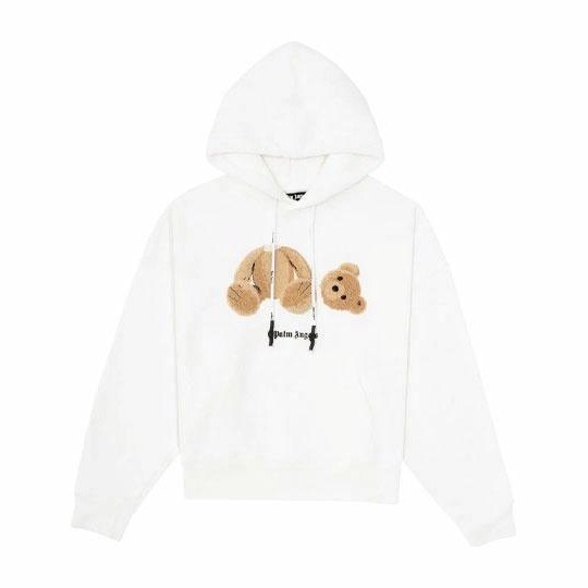 Palm Angels Hoodie White