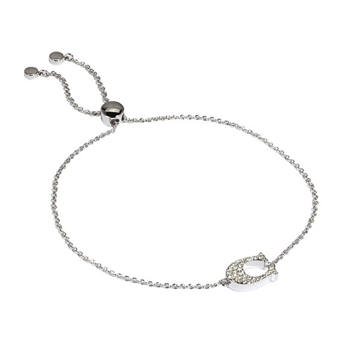 COACH C形 Gold Bracelet