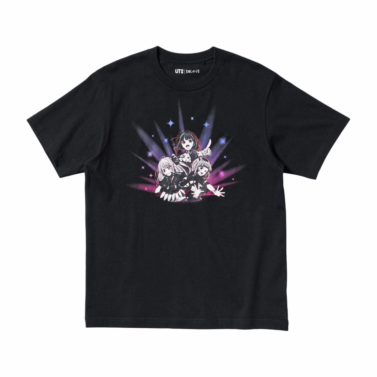 UNIQLO x Oshinoko SS24 Black Tee