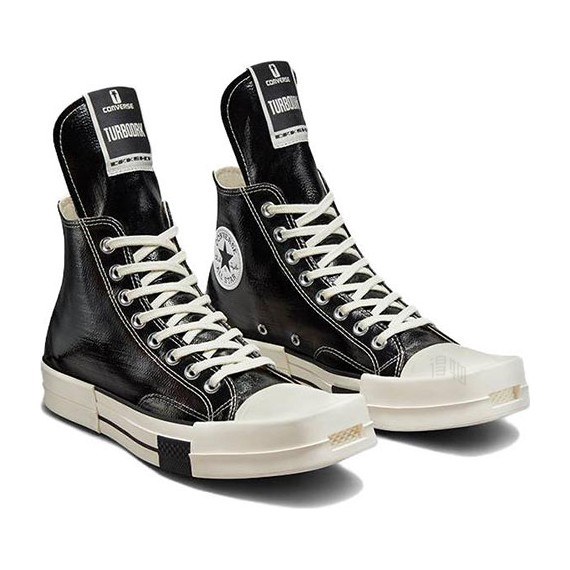 Rick Owens DRKSHDW x Converse Turbodrk Chuck 70 Black