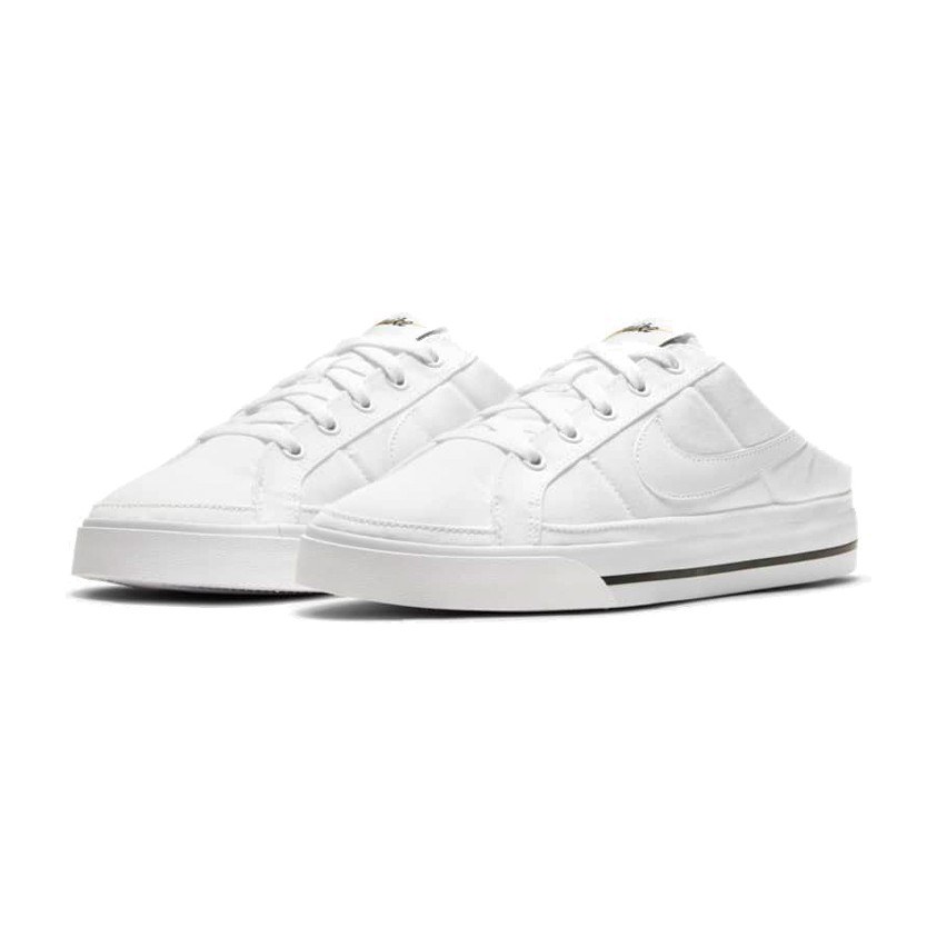 Nike Court Legacy Mule White Black