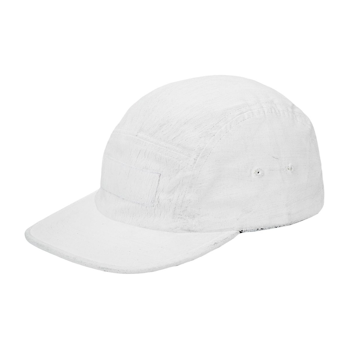 Supreme x MM6 Maison Margiela Painted Camp Cap White