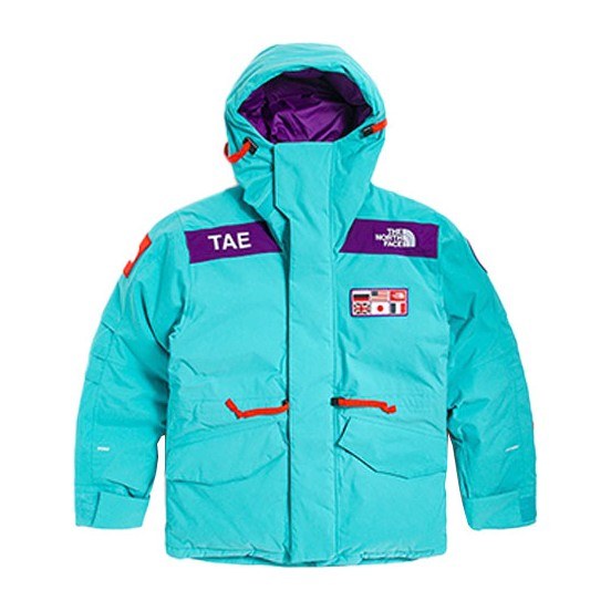 The North Face Himalayan Parka Peacock Blue