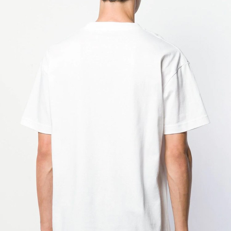 Palm Angels Flocked Teddy Bear T-Shirt White