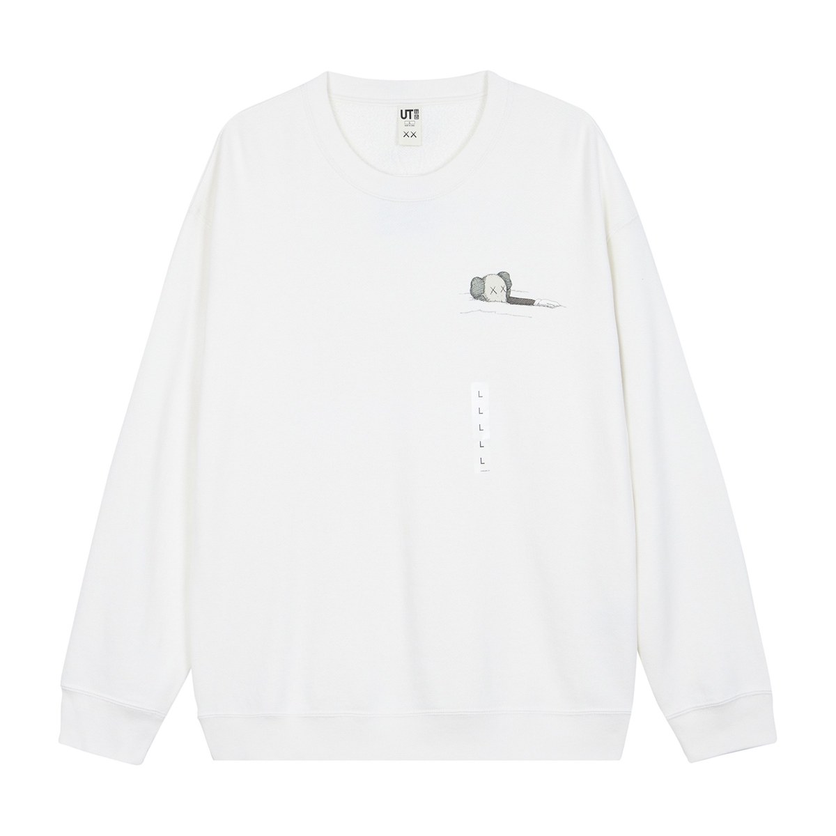 UNIQLO x Kaws SS23 Crewneck Sweater White