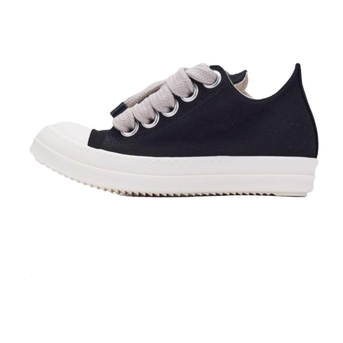 Rick Owens DRKSHDW Low Canvas Sneakers Black