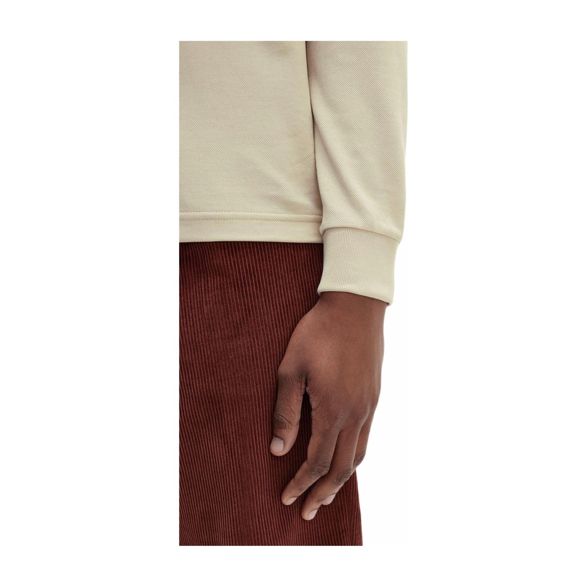 Fred Perry Polo Sweater Oatmeal