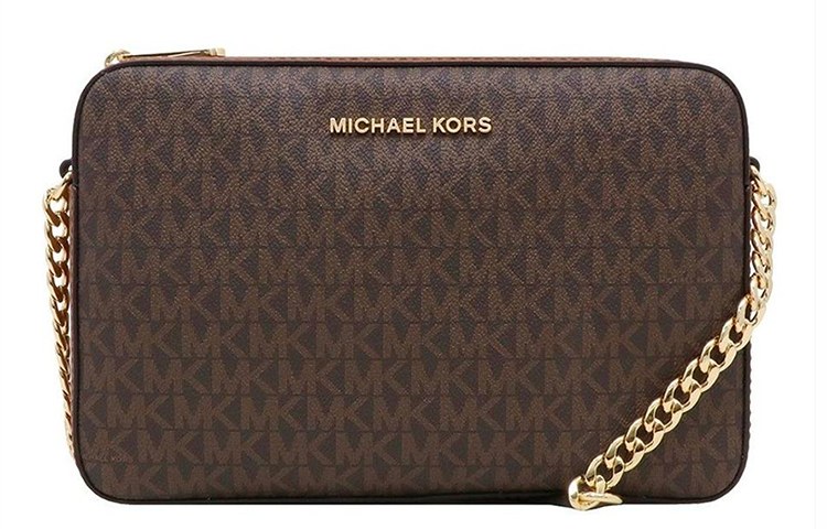 Michael Kors Jet Set Camera Bag Brown