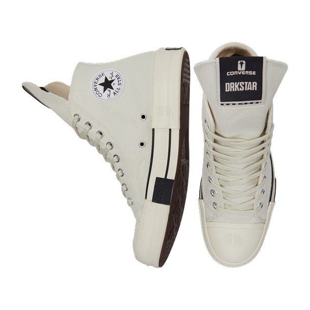 Rick Owens DRKSHDW x Converse 1970s Turbodrk Chuck Taylor All Star High