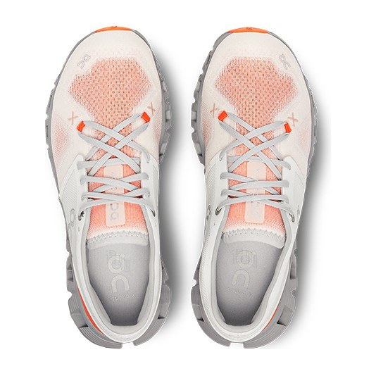 On Running Training Shoes White Grey