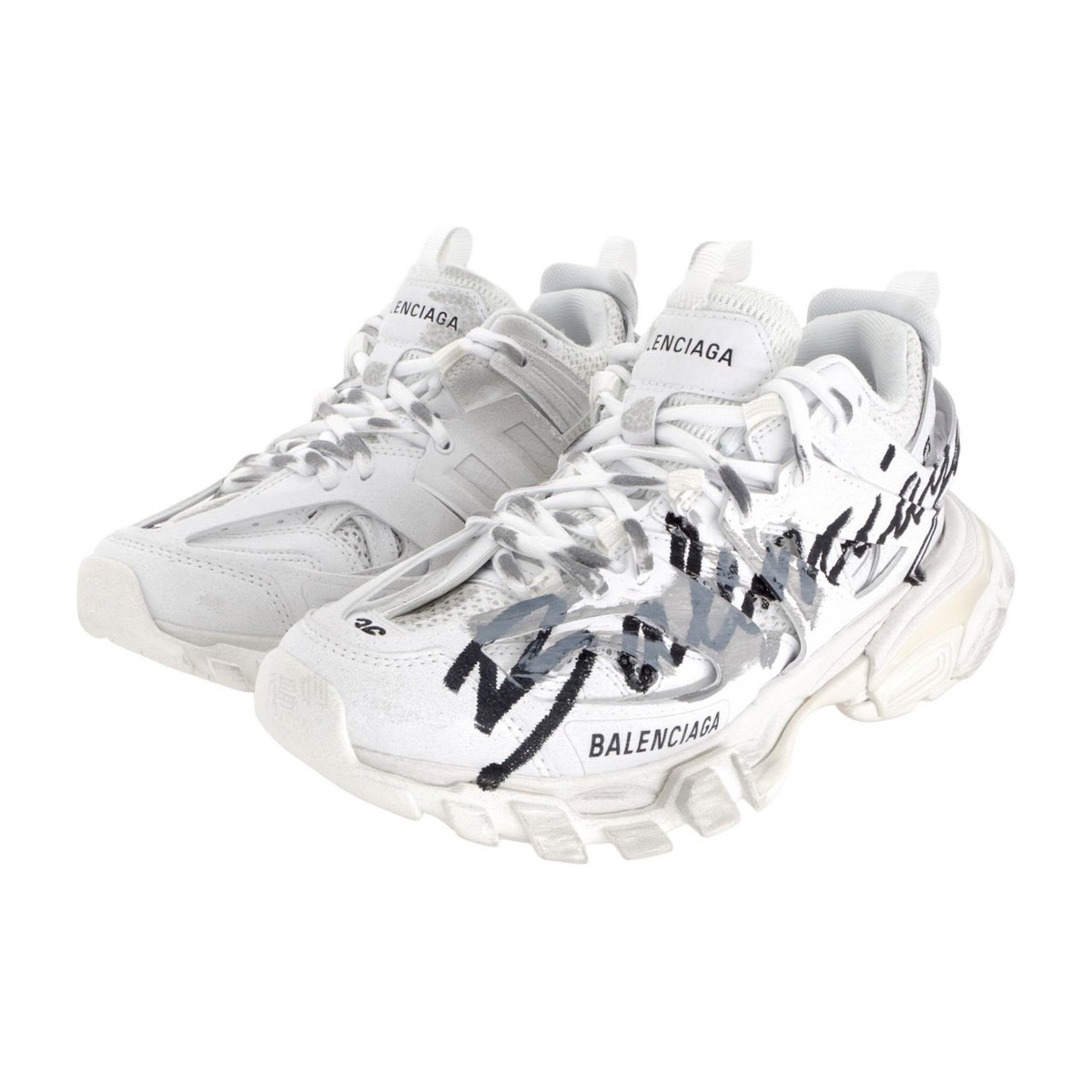 Balenciaga Track Signature White