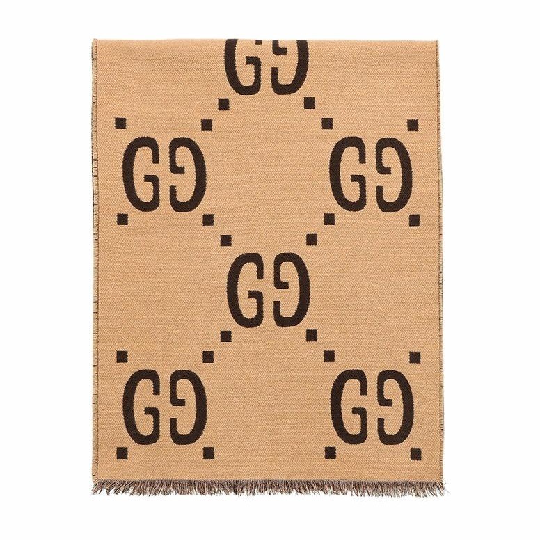 Gucci Scarf Brown/Beige