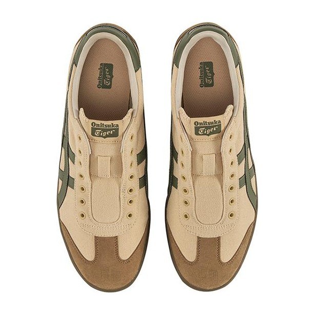 Onitsuka Tiger Tokuten Slip-on Green Brown