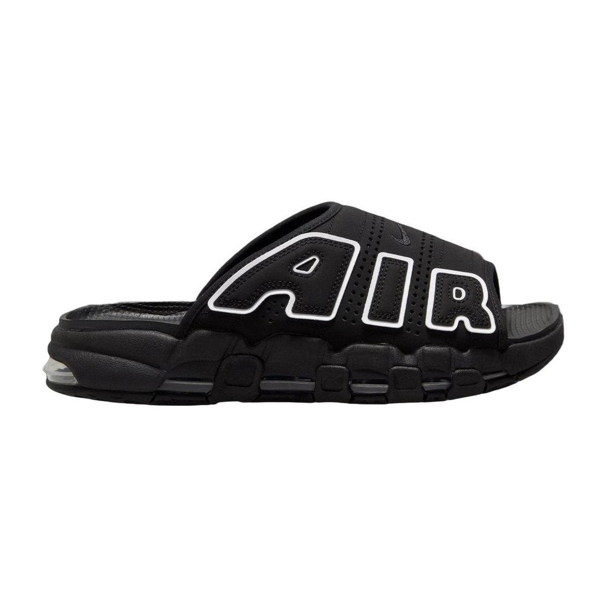 Nike Air More Uptempo Slide Black