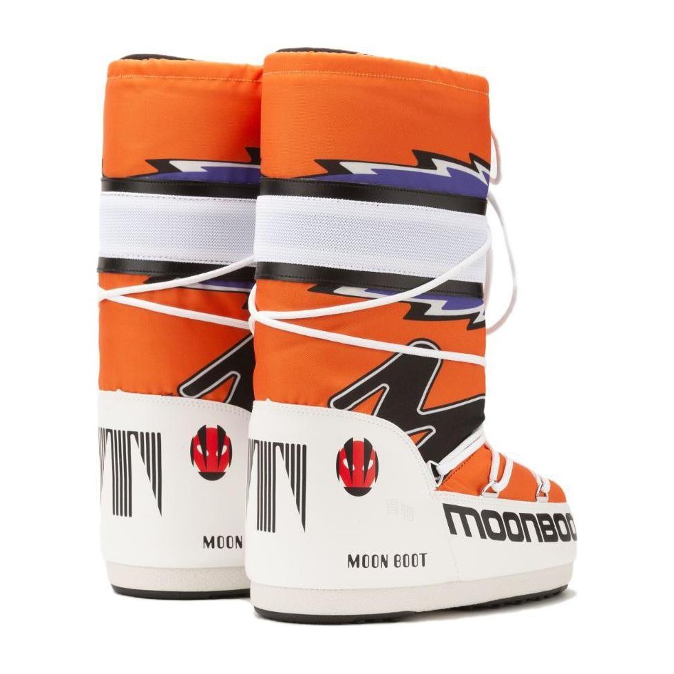 Moon Boot Icon Retrobiker M Orange White Black