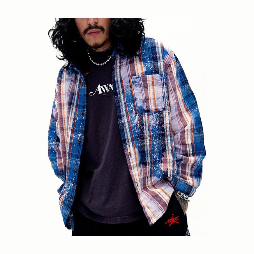 Jordan x Awake NY Plaid Shirt
