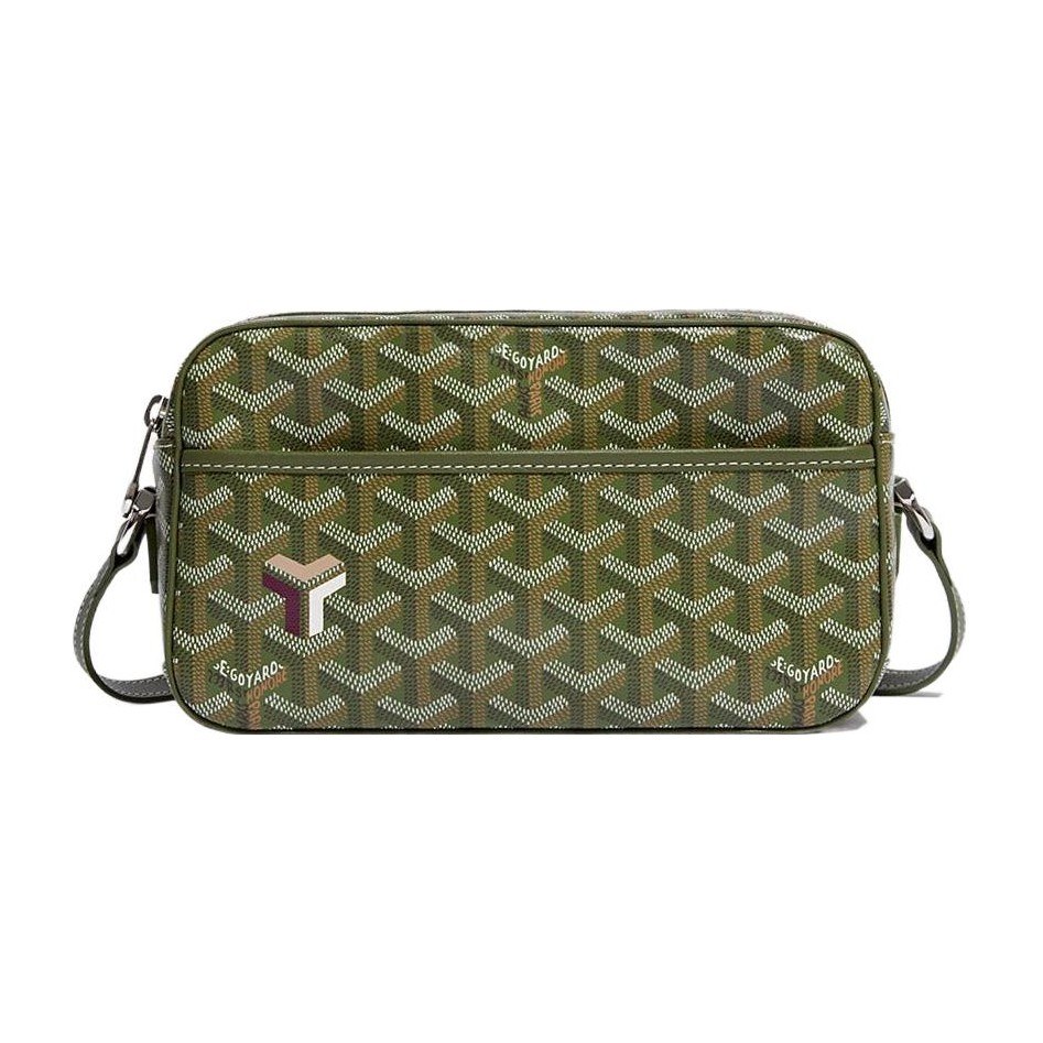 GOYARD Cap-Vert Messenger Bag Small Green Khaki