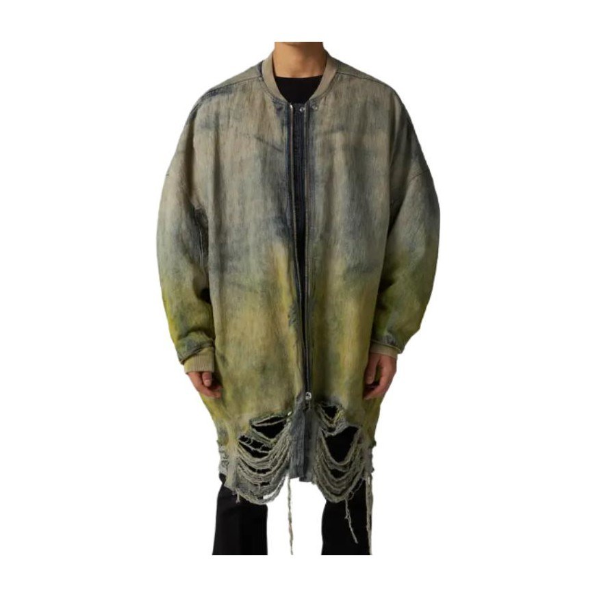 Rick Owens RO Grey Down Jacket