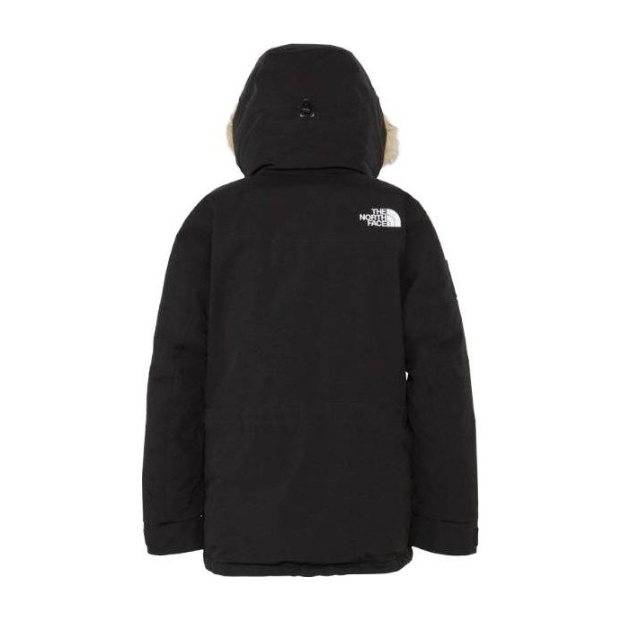 The North Face Logo Embroidered Hoodie Jacket Black