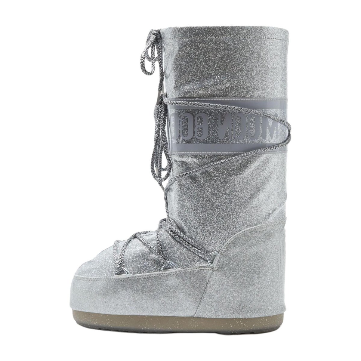 Moon Boot Silver Sequin