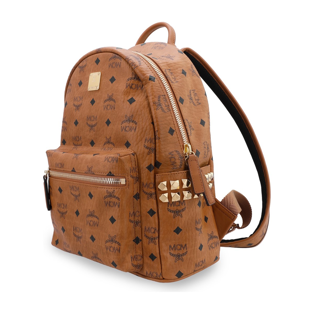 MCM Stark Visetos Cognac