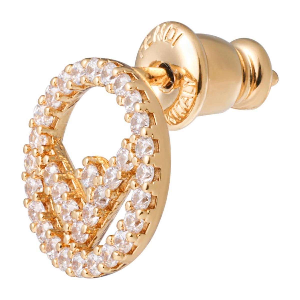 Fendi Gold Earrings
