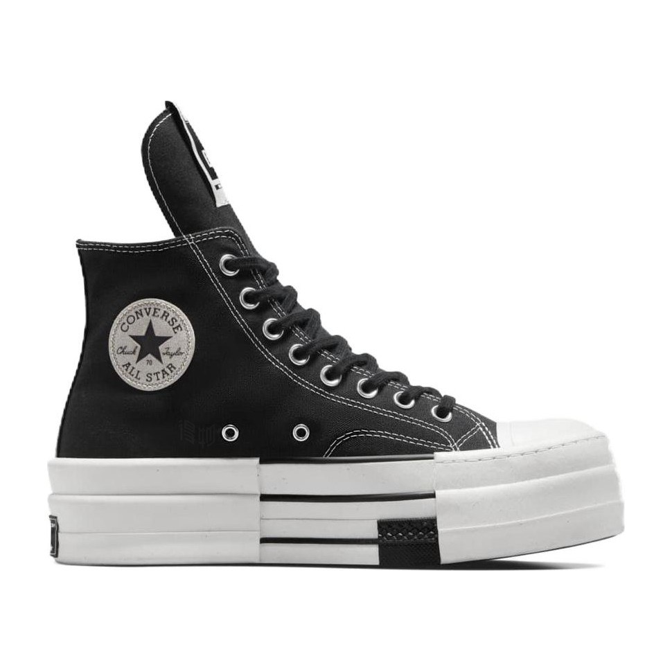 Rick Owens x Converse DBL Drkstar Chuck 70