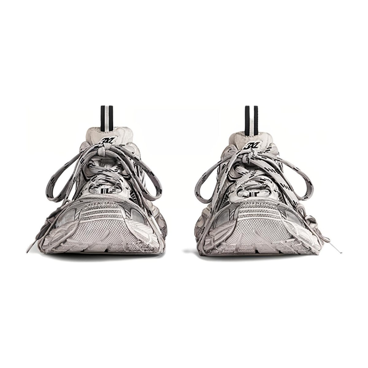 Balenciaga 3XL Grey White