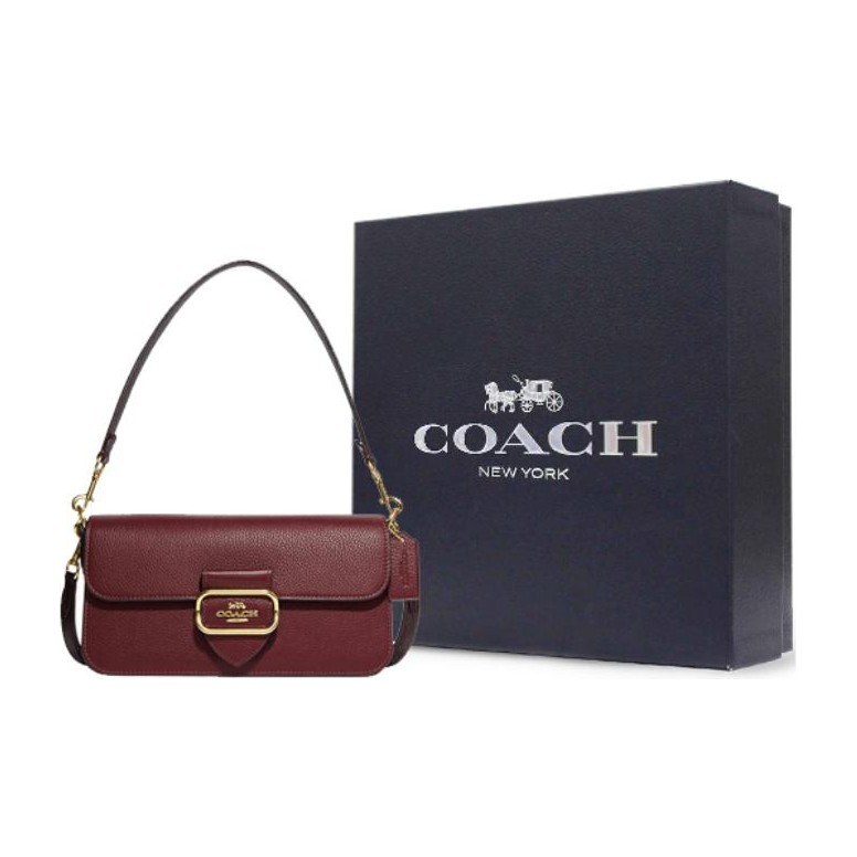 COACH Morgan 27 Cherry Red