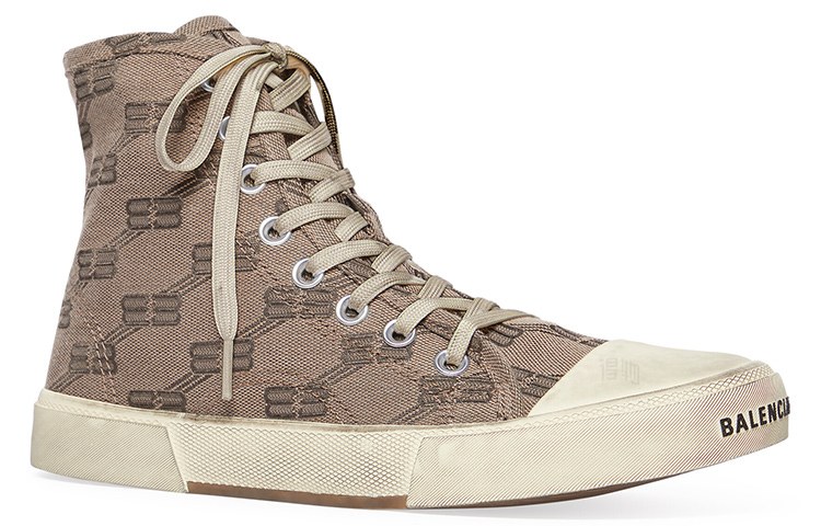 Balenciaga Paris High Top Brown