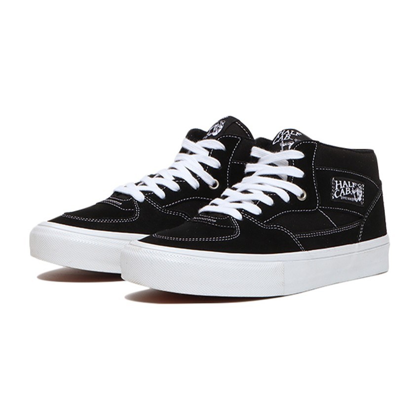Vans Half Cab Pro Skate Black White