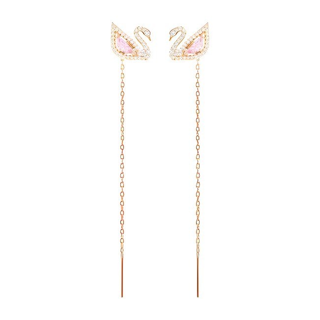 Swarovski Dazzling Swan Earrings