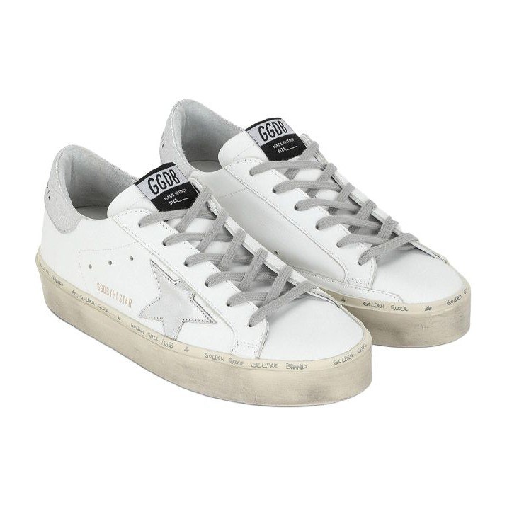 Golden Goose Hi Star Silver Tail