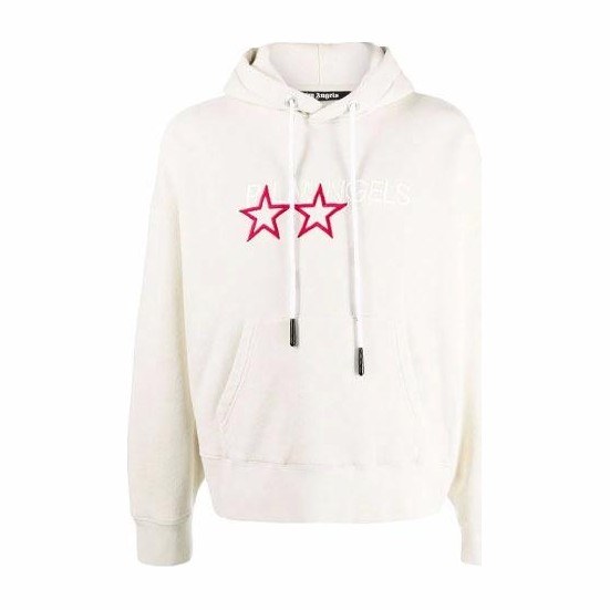 Palm Angels Hoodie White