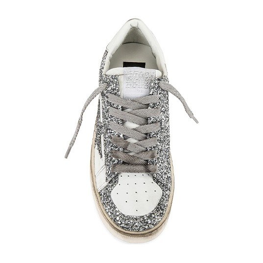 Golden Goose Stardan Silver White
