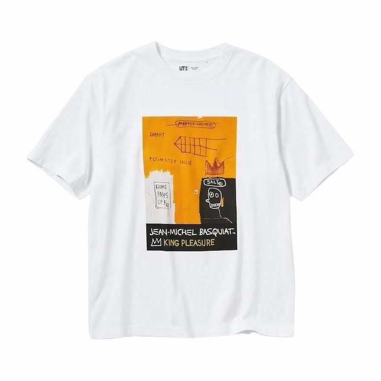 UNIQLO x Jean-Michel Basquiat SS24 White T-Shirt