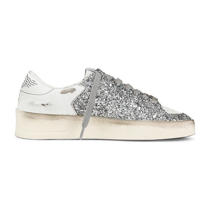 Golden Goose Stardan Silver White