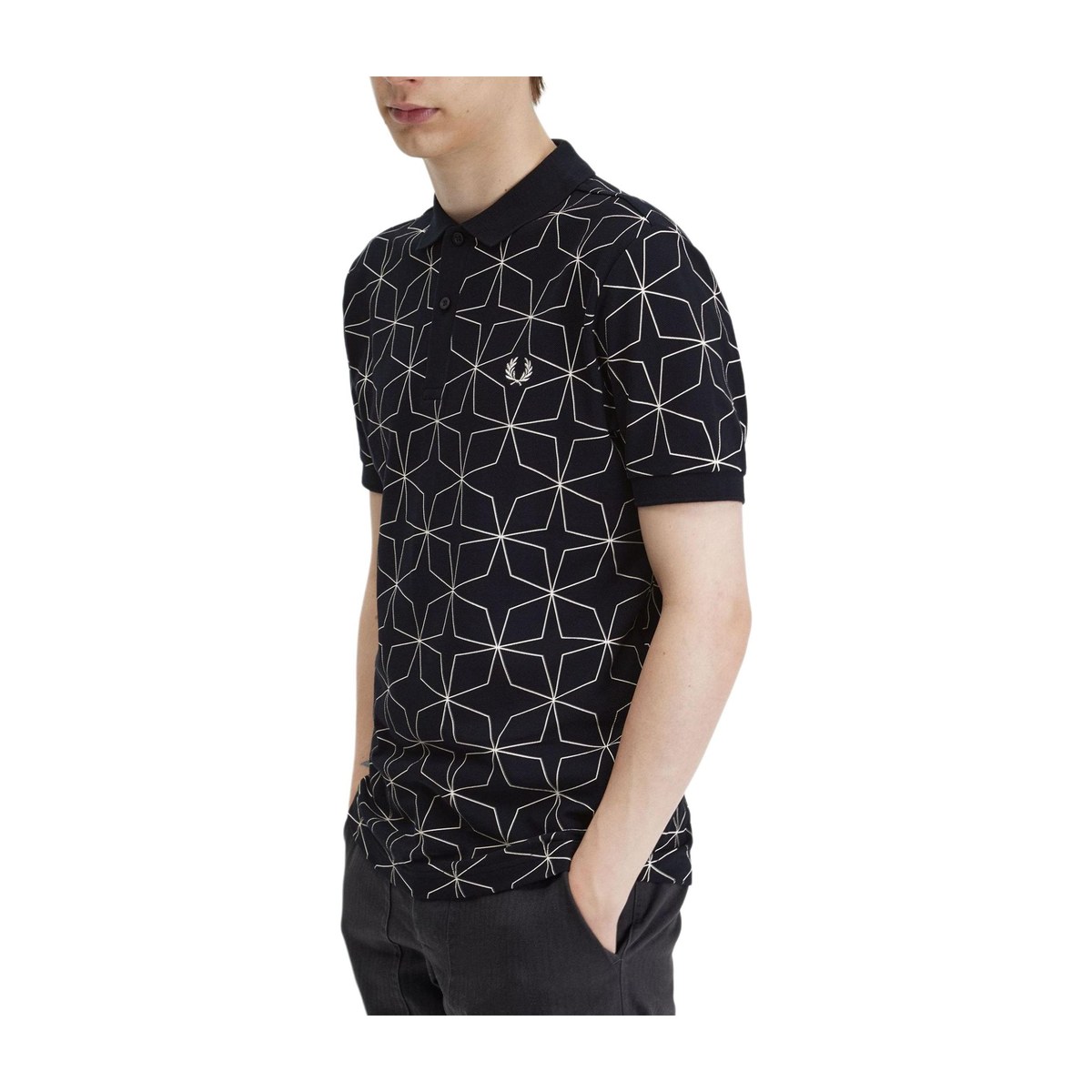 Fred Perry Polo Shirt Black