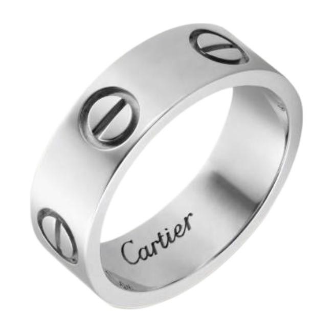 Cartier LOVE Ring 18K White Gold 5.5mm