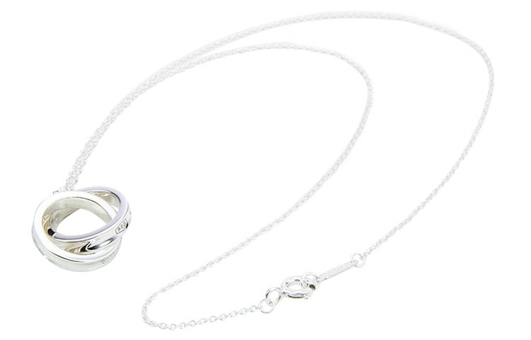 Tiffany & Co. 1837 Double Circle Pendant