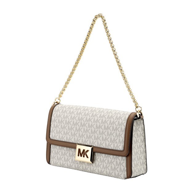 Michael Kors Sonia Vanilla White Acorn Brown