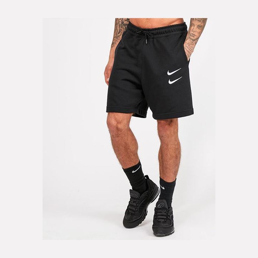 Nike Swoosh French Terry Short Black