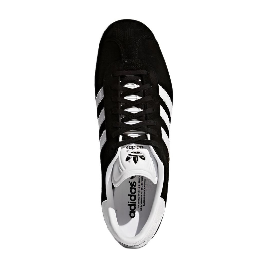 adidas Gazelle Black White Gold