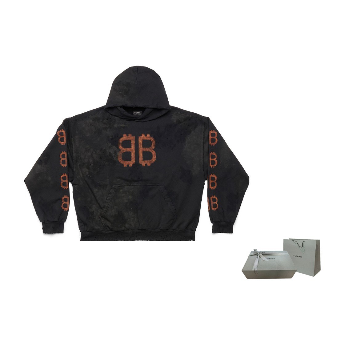Balenciaga FW23 Hoodie Black